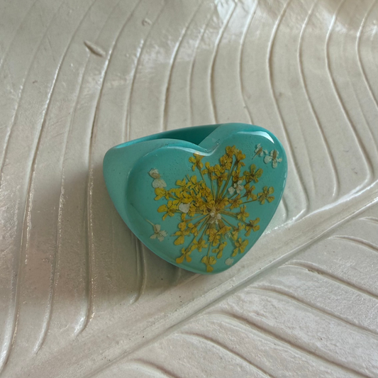 Anillo aguamarina