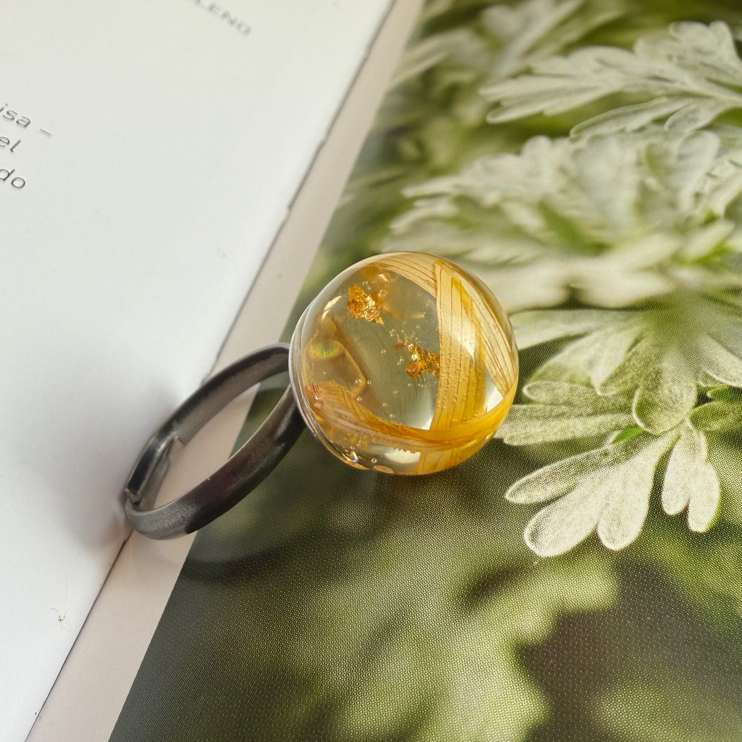 Anillo destello de sol